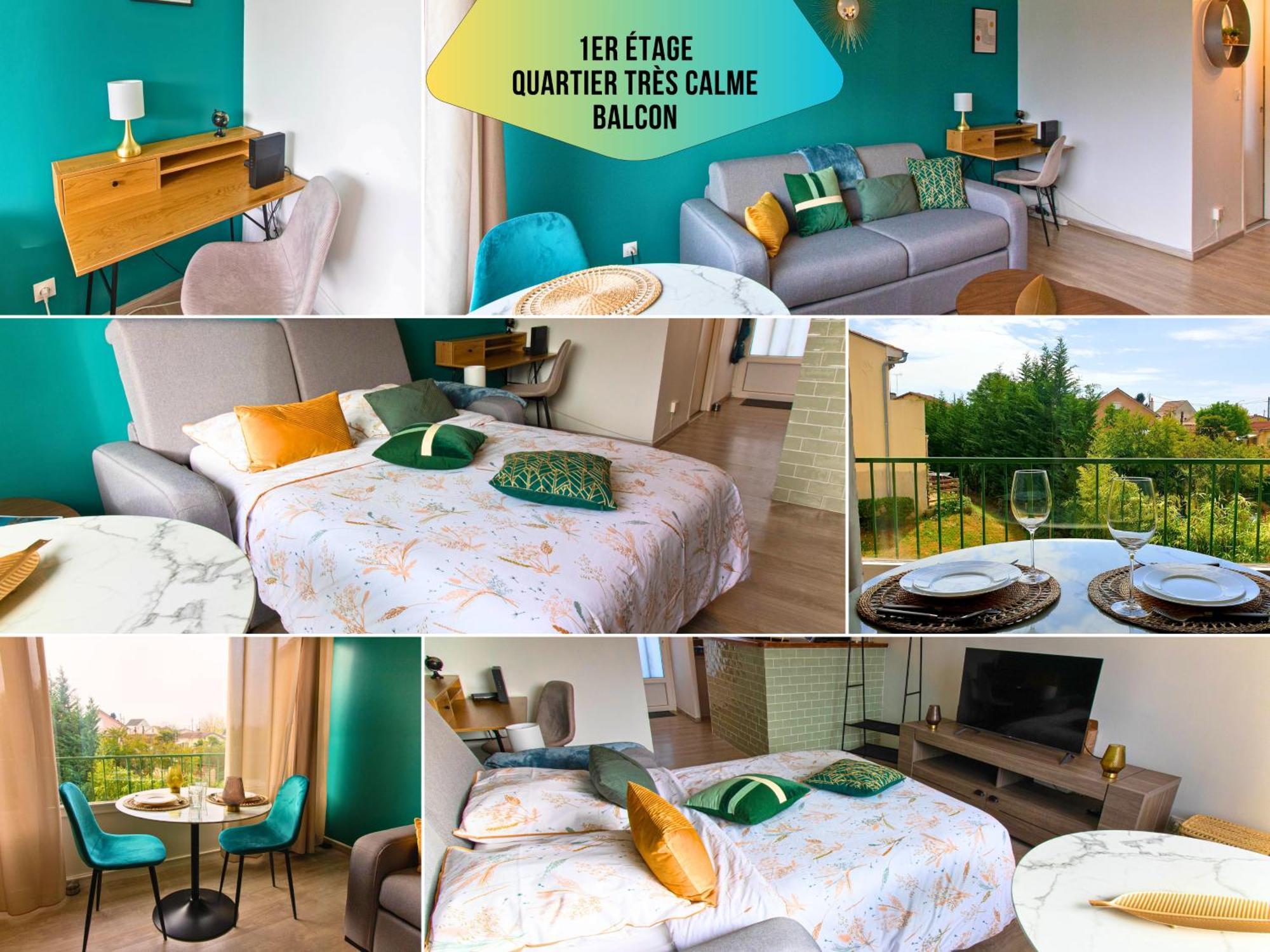 Le Pic'Vert - Free Parking - 400M Hospital - 15Min Train Station & Historic Center - Air Conditionner - Calm & Cosy Бержерак Екстер'єр фото