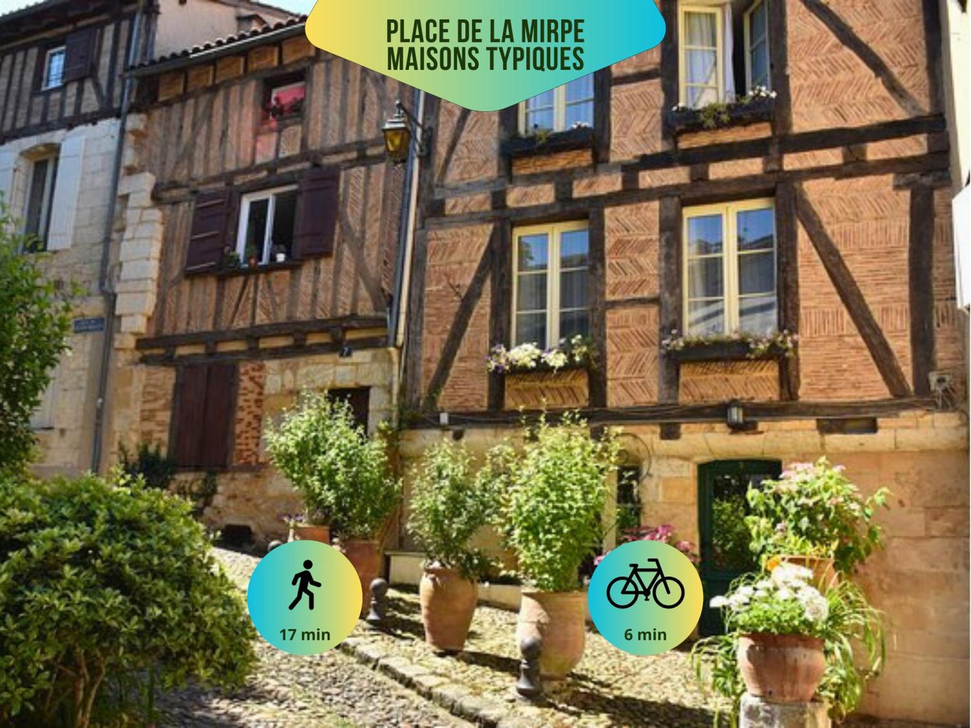 Le Pic'Vert - Free Parking - 400M Hospital - 15Min Train Station & Historic Center - Air Conditionner - Calm & Cosy Бержерак Екстер'єр фото
