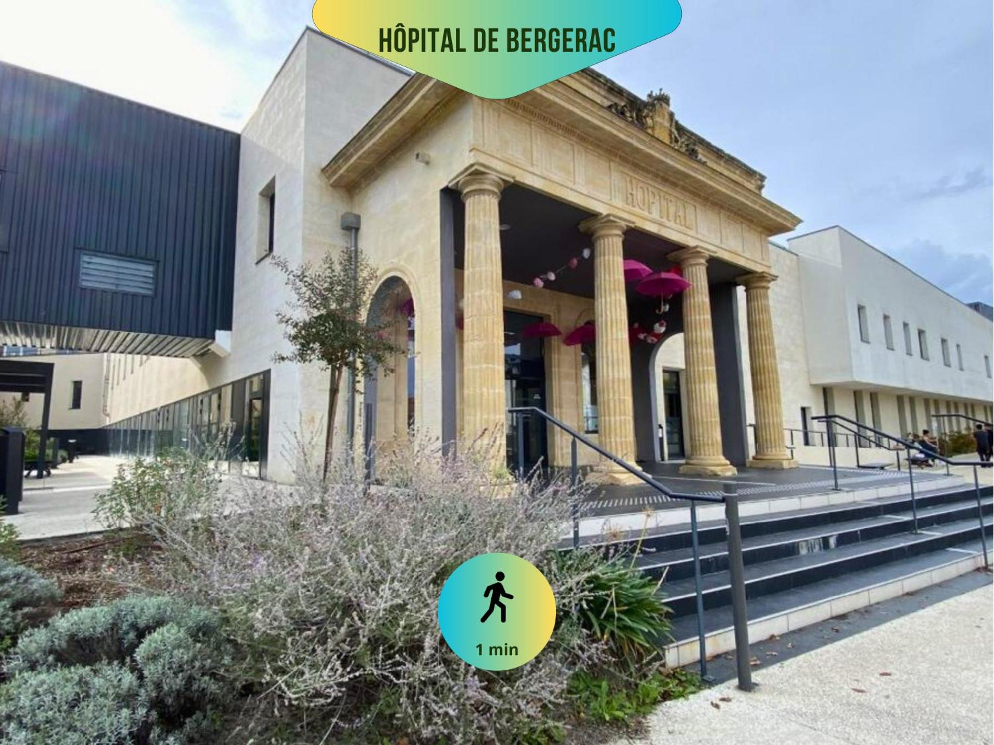 Le Pic'Vert - Free Parking - 400M Hospital - 15Min Train Station & Historic Center - Air Conditionner - Calm & Cosy Бержерак Екстер'єр фото